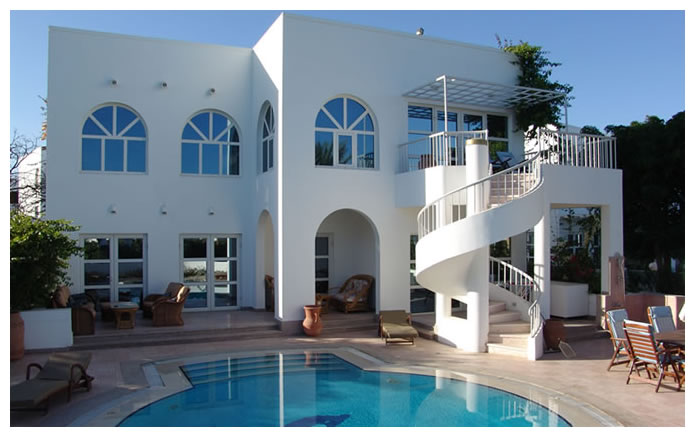 Villa front in Sharm El Sheikh